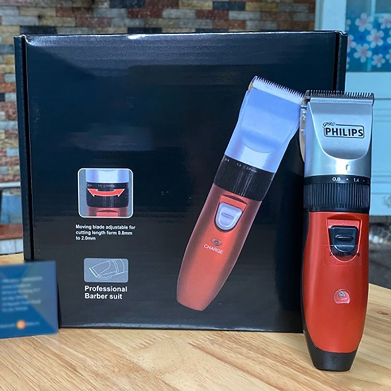 Tông đơ cắt tóc cao cấp cho gia đình lưỡi cắt siêu êm Philips