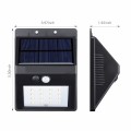 Đèn LED năng lượng mặt trời cảm biến ánh sáng chống trộm, 1 cái