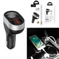 Tẩu sạc ô tô 2 cổng USB có màn hình Led hiển thị điện áp Z29