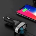Tẩu sạc ô tô 2 cổng USB có màn hình Led hiển thị điện áp Z29