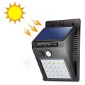 Đèn LED năng lượng mặt trời cảm biến ánh sáng chống trộm, 1 cái