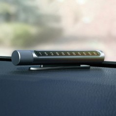 Bảng ghi số điện thoại cho ô tô có dạ quang phát sáng