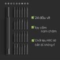 Bộ tua vít đa năng mini 24 đầu có nam châm tiện dụng