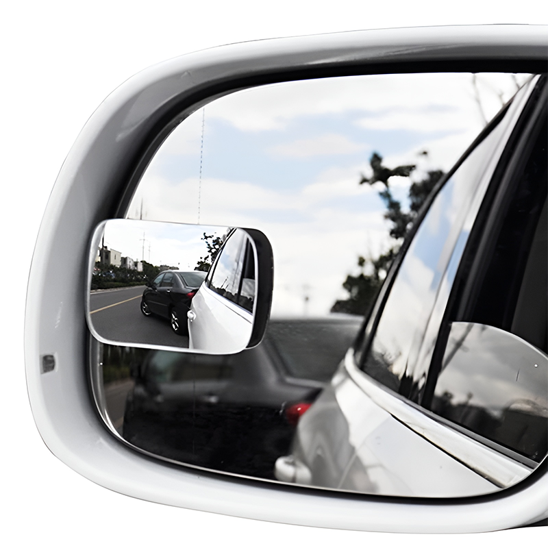 Bộ 2 gương cầu lồi gắn kính chiếu hậu xe ô tô hình vuông