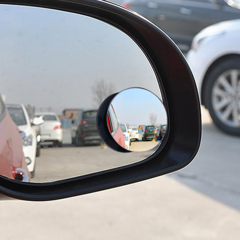 Gương cầu lồi ô tô dán kính chiếu hậu xoay 360 độ linh hoạt