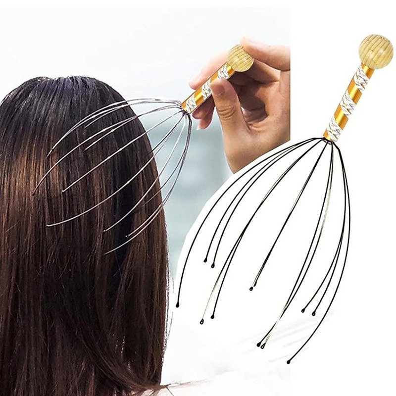 Cây massage da đầu thư giãn giảm mệt mỏi tiện lợi