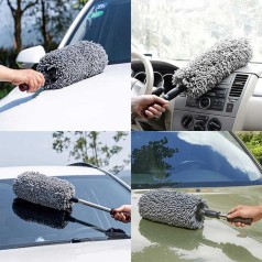 Chổi rửa xe, phủi bụi nano 360 độ chuyên dụng siêu mềm mịn 