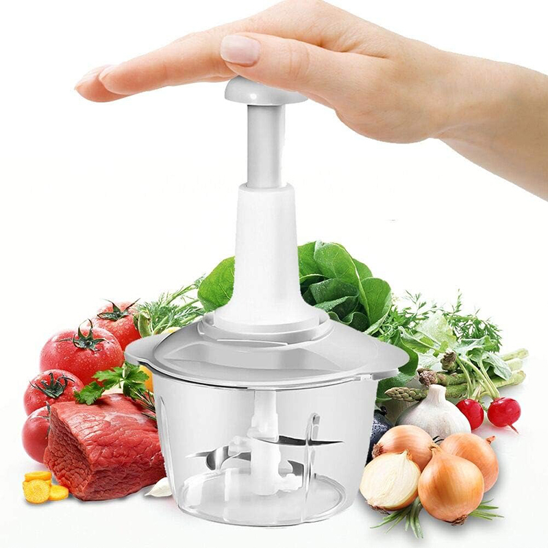 Máy xay thịt, rau củ quả đa năng bằng tay tiện dụng