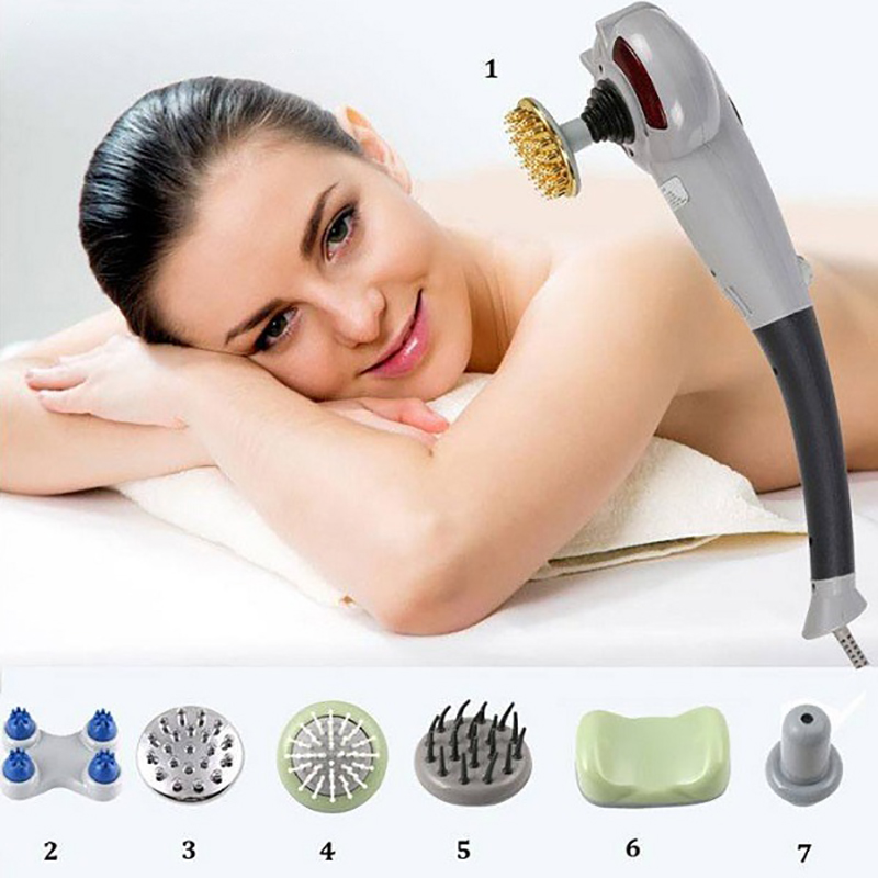 Máy massage cầm tay 7 đầu đa năng