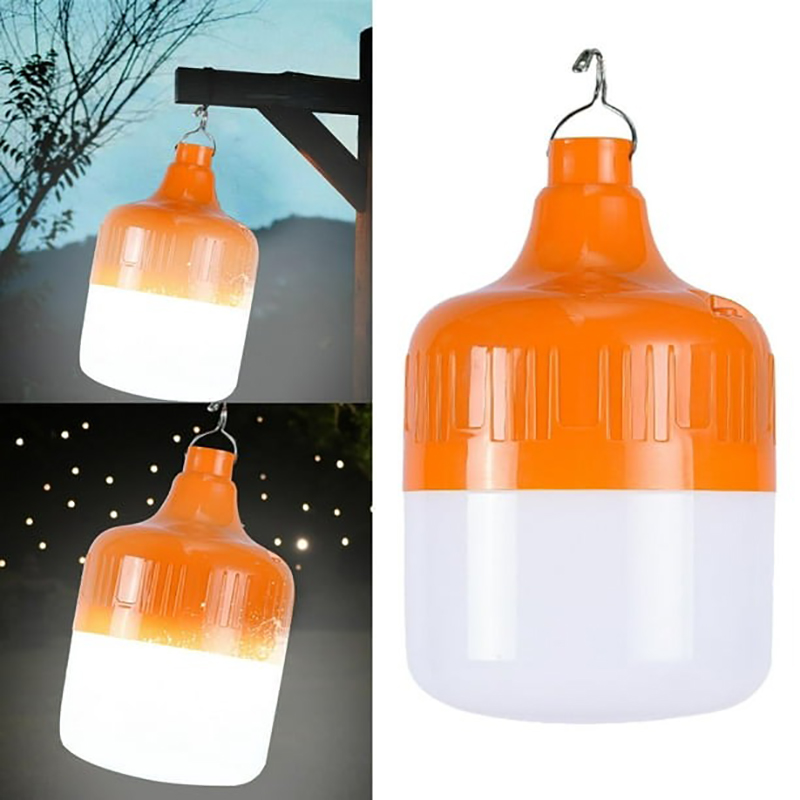 Đèn sạc tích điện siêu sáng có móc treo tiện lợi