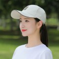 Mũ lưỡi trai Ediko siêu nhẹ vành lớn chống nắng có thể điều chỉnh kích cỡ, Màu đen