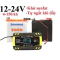 Sạc bình ắc quy 12V, 24V từ 4Ah đến 150Ah có khử sunfat thông minh