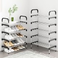 [Loại to, chắc chắn] Kệ để giày dép 5 tầng khung hợp kim siêu chắc chắn dễ dàng tháo lắp