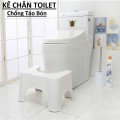 Ghế kê chân toilet chống táo bón, đi vệ sinh đúng cách