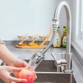 Đầu vòi rửa chén bát tăng áp cao cấp 2 chế độ xoay 360