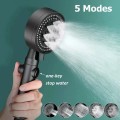Vòi sen tăng áp siêu mạnh 5 chế độ nước cao cấp, Vòi hoa sen không dây