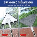 Cây lau tường trần nhà đa năng hình tam giác xoay 360 độ