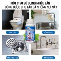 Bột thông cống thông tắc bồn cầu, bồn rửa bát nhanh chóng