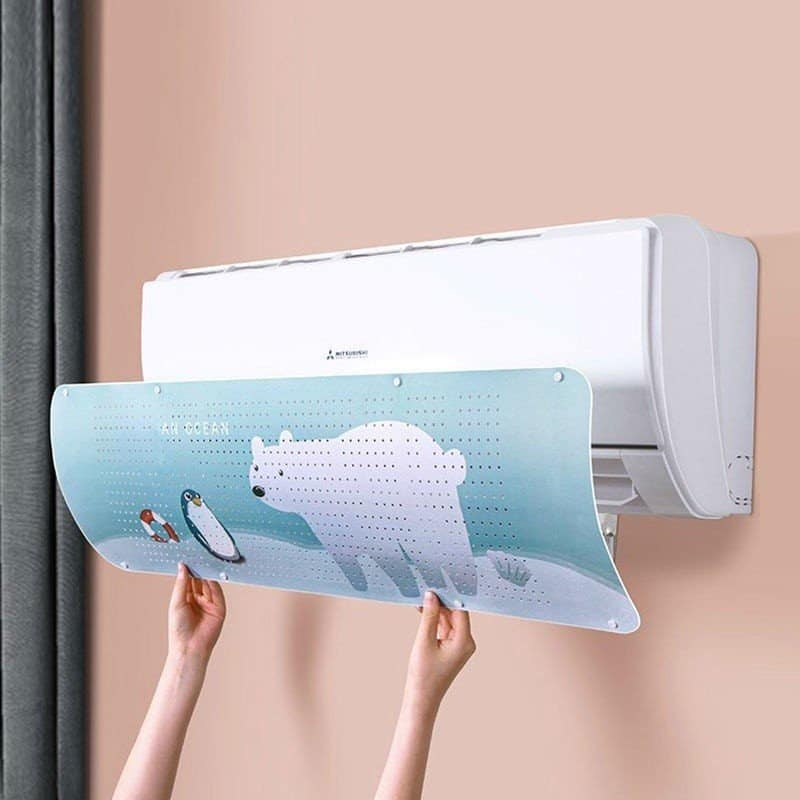 Tấm chắn đổi hướng gió điều hòa bảo vệ sức khỏe gia đình