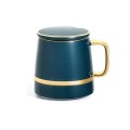Bộ ly sứ uống trà, cafe phong cách Châu Âu cao cấp kèm hộp sang trọng